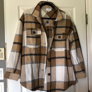 Urban Daizy Plaid Shacket